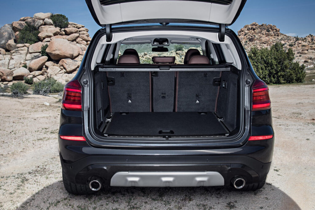 BMW X3 Exterior Design and Cargo Space
