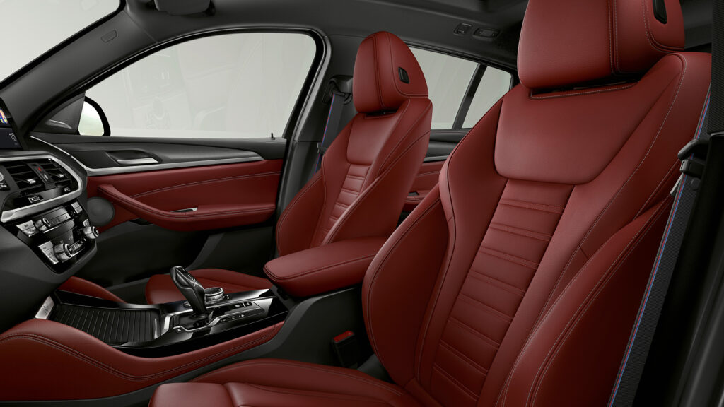 Feat BMW X4 Seating and Upholstery: