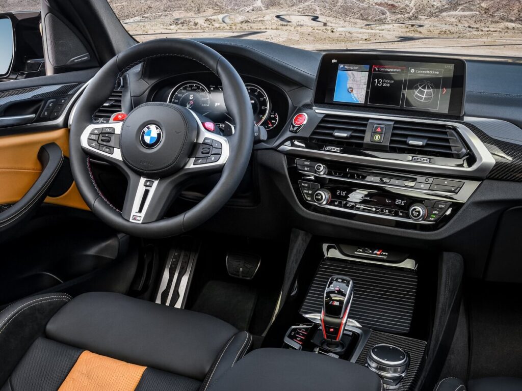 BMW X3 interior and technology